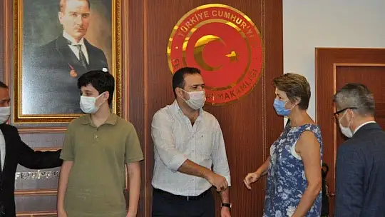 Dereceye giren öğrenciler ödüllendirildi