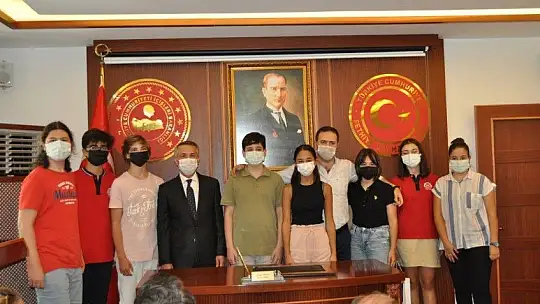 Dereceye giren öğrenciler ödüllendirildi