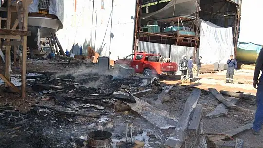 Temizlik ateşi paniğe neden oldu