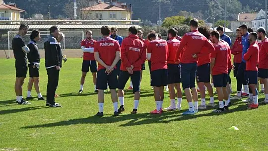 Fethiyespor Tekirdağ mesaisinde