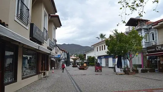 Turizmin cenneti Göcek'te sessizlik hakim