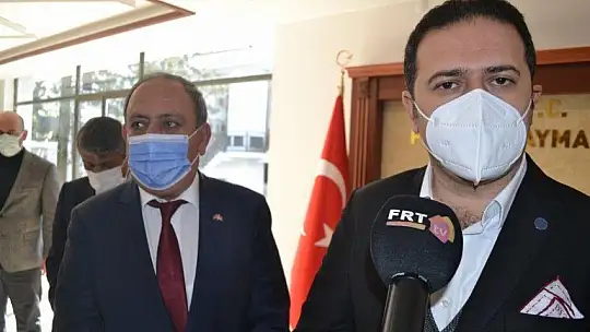 İlk ziyaret Kaymakam Fırat'a