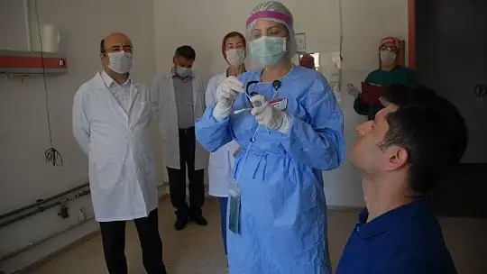 Tüm Personel Taramadan Geçiyor