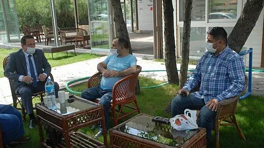 Ak Partili Öztürk'ten Arslanca'ya Ziyaret