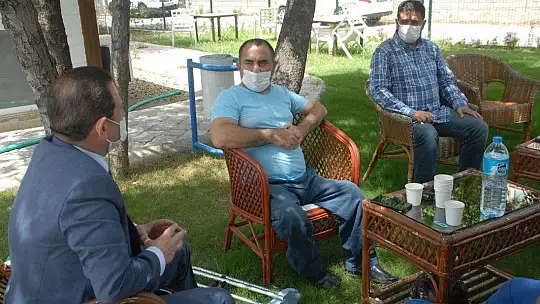 Ak Partili Öztürk'ten Arslanca'ya Ziyaret