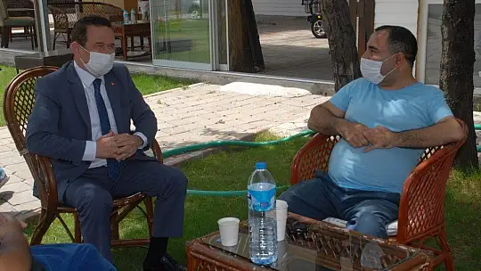 Ak Partili Öztürk'ten Arslanca'ya Ziyaret