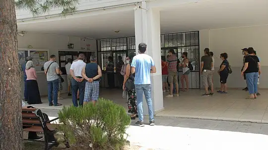 Fethiye'de seyahat izni kuyruğu