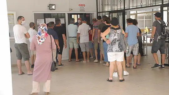 Fethiye'de seyahat izni kuyruğu