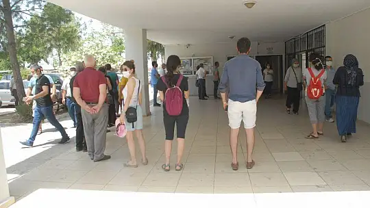 Fethiye'de seyahat izni kuyruğu