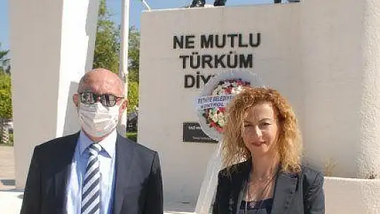 Çevre Haftası dolayısıyla çelenk töreni düzenlendi