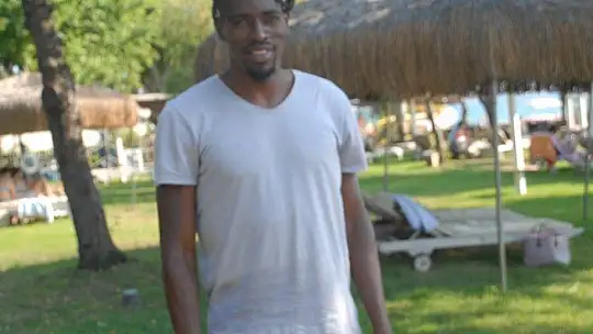 PATRİCK ETOGA FETHİYE'DE TATİL YAPIYOR