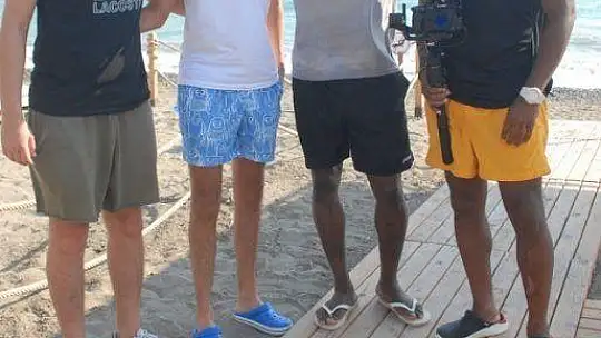 PATRİCK ETOGA FETHİYE'DE TATİL YAPIYOR