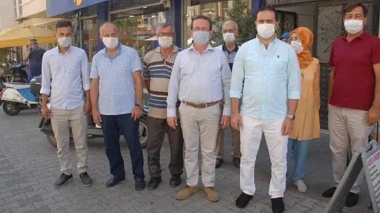 Kaymakam Fırat'tan AK Parti'ye iade-i ziyaret 