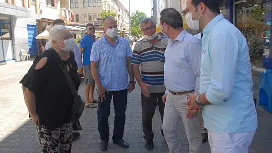 Kaymakam Fırat'tan AK Parti'ye iade-i ziyaret 