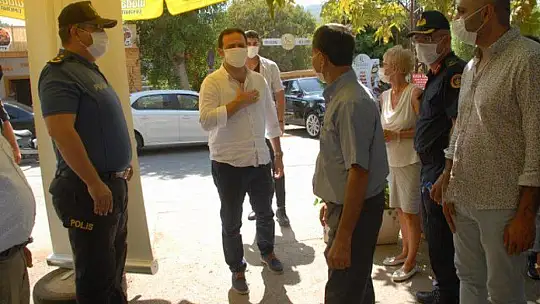 FETHİYE'DE 'COVİD-SİZ YAŞAM' ANLATILIYOR