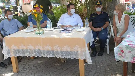 FETHİYE'DE 'COVİD-SİZ YAŞAM' ANLATILIYOR