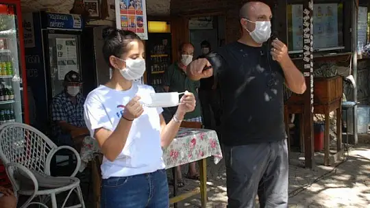 FETHİYE'DE 'COVİD-SİZ YAŞAM' ANLATILIYOR