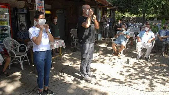 FETHİYE'DE 'COVİD-SİZ YAŞAM' ANLATILIYOR