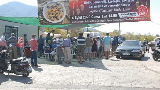 CHP'DEN AŞURE ETKİNLİĞİ