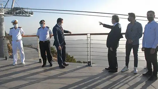 Vali Tavlı Babadağ'da incelemelerde bulundu