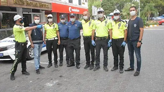 FETHİYE'DE PANDEMİ DENETLEMESİ