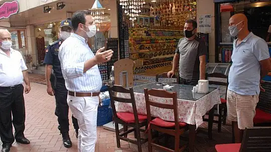 FETHİYE'DE PANDEMİ DENETLEMESİ