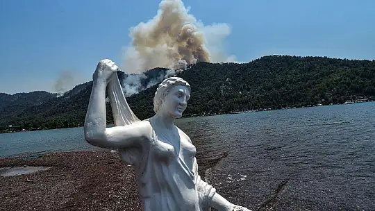 Dünyaca ünlü Kızkumu Plajı'nın acı manzarası