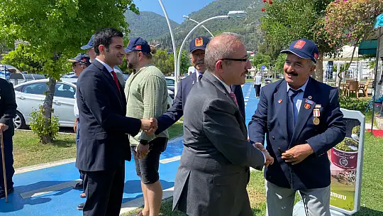 Gaziler Derneği'ne bayram ziyareti 