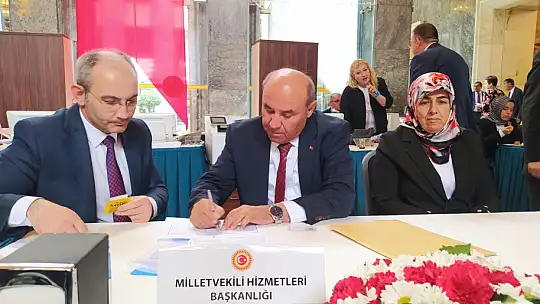 Milletvekili Yakup Otgöz TBMM'de Kayıt Yaptırdı