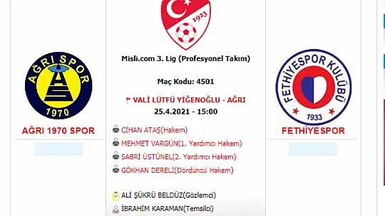 Fethiyespor puan ya da puanlar istiyor