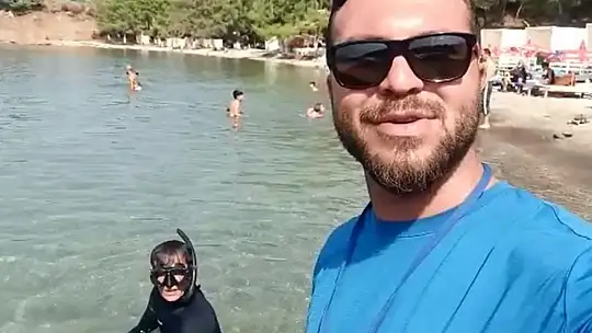 MAVİ BAYRAKLI PLAJ'DA DENİZ KONTROLÜ YAPILDI