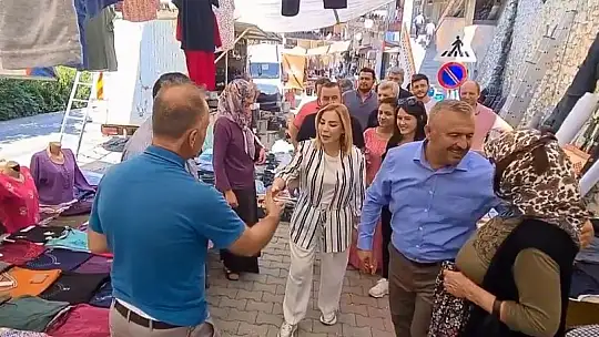 GÖKCAN, VATANDAŞLARLA BİR ARAYA GELDİ