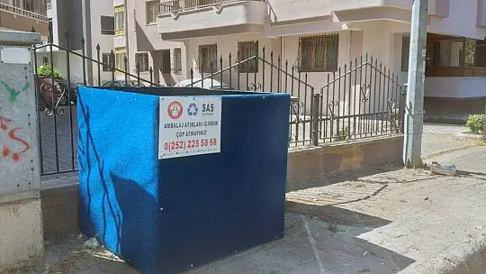 Eskiyen sepetler yenileriyle değiştiriliyor