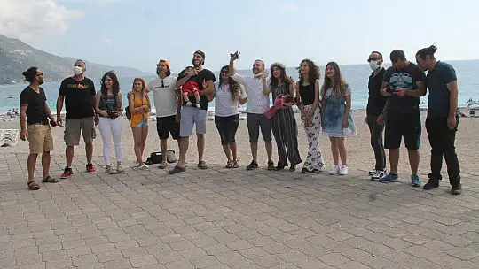 FETHİYE'DE GÖKYÜZÜNDE EVLİLİK TEKLİFİ