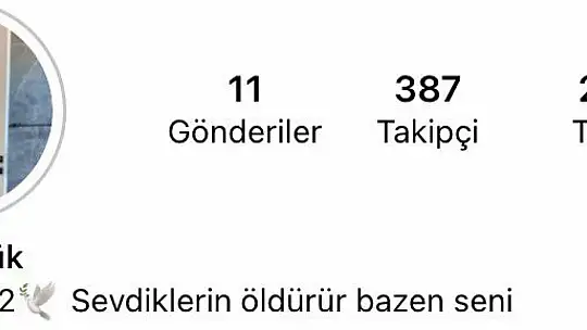 GENÇ ÜMİT YAŞAMINA SON VERDİ