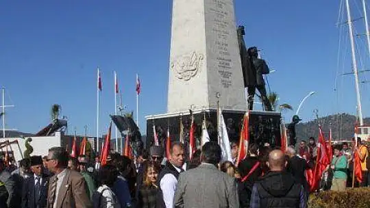 Fethiye'de 18 Mart törenlerine korona virüs engeli