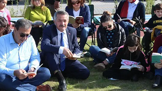 Kitap okuma etkinliği ilgi gördü