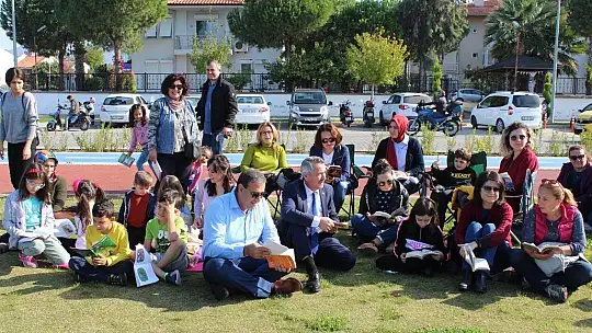 Kitap okuma etkinliği ilgi gördü