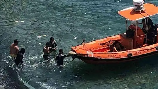 Fethiye'de tekne battı: 6 kişiyi sahil güvenlik ekipleri kurtardı