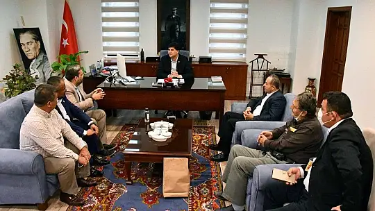 Gelecek Partisi'nden Karaca'ya ziyaret