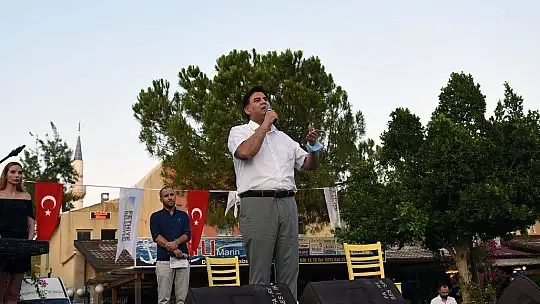 GÖCEK'TE HALUK LEVENT RÜZGARI ESTİ