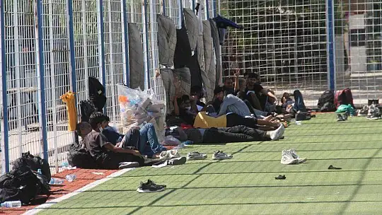 Fethiye'de ormanlık alanda 54 kaçak göçmen yakalandı