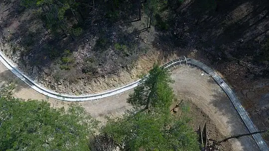 Göktepe Sulaması inşaatı çalışmaları sürüyor