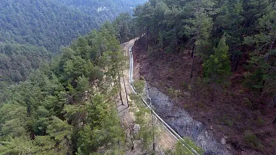 Göktepe Sulaması inşaatı çalışmaları sürüyor