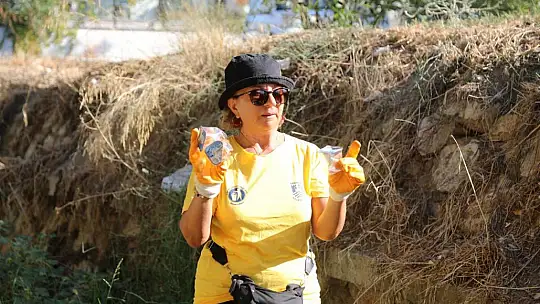 Gümbet Dolgu Alanı Temizlendi