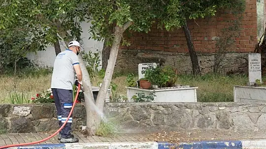 70 personel ile her gün mıntıka temizliği gerçekleşiyor 