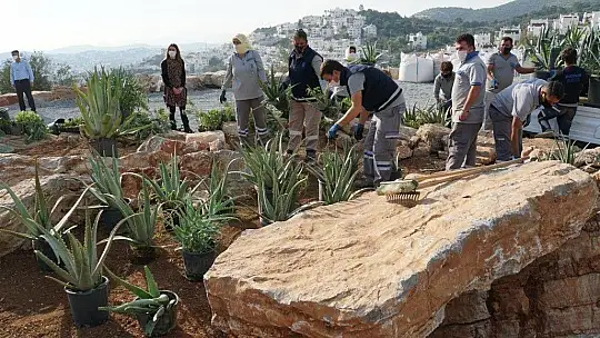 'Halikarnas Balıkçısı Seyir Terası' açıldı