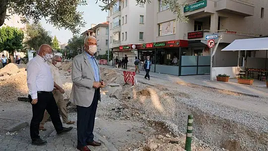 Hasan Ercan Caddesi yenilenen yüzüyle hizmet verecek