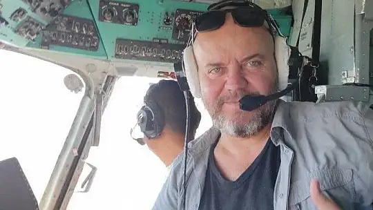 Helikopter ve personelleri Milas'tan ayrıldı