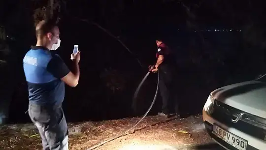 Fethiye'de orman yangını